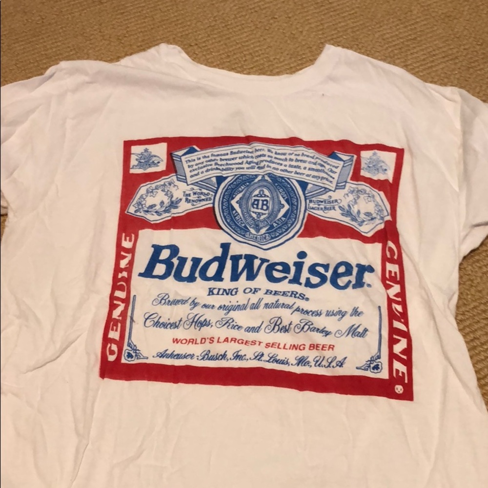 URBAN OUTFITTERS BUDWEISER TOP